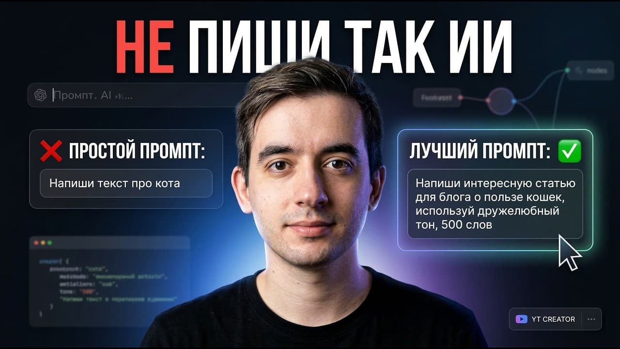Промпт-инженеринг: от основ до продвинутых техник
